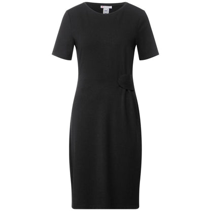 Black Cotton Midi