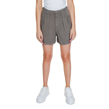 Beige Lyocell Short