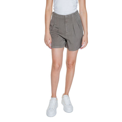 Beige Lyocell Short