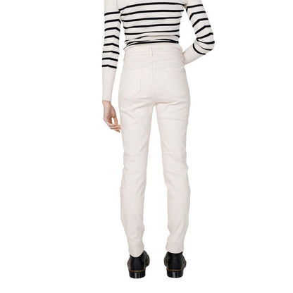 Beige Cotton Pant