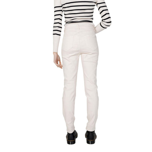 Beige Cotton Pant