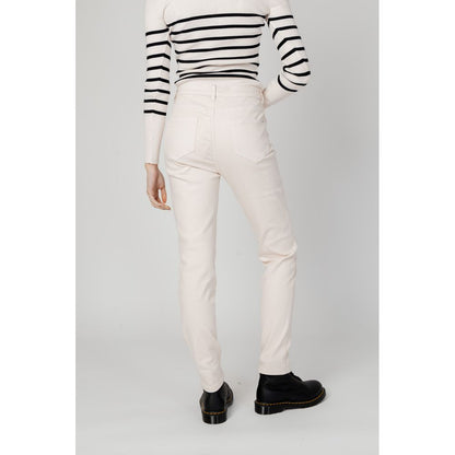 Beige Cotton Pant