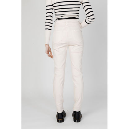 Beige Cotton Pant