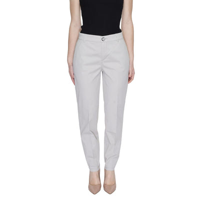 Beige Cotton Pant